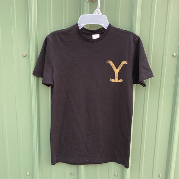 Yellowstone Men's Cotton Dutton Ranch Logo Short Sleeve T-Shirts 2-Pack Size XS - Picture 5 of 10